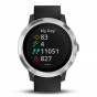 Zegarek Garmin Vivoactive 3 Stainless Steel with Black Silicone