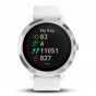 Zegarek Garmin Vivoactive 3 Stainless Steel with White Silicone