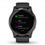 Zegarek Garmin Vivoactive 4 czarny z popielatymi detalami