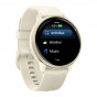 Zegarek Garmin Vivoactive 6 Lunar Gold z paskiem w kolorze Bone