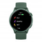Zegarek Garmin Vivoactive 6 Metallic Jasper Green z paskiem w kolorze Jasper Green