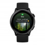 Zegarek Garmin Vivoactive 6 Slate z paskiem w kolorze Black