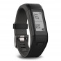 Opaska fitness Garmin Vivosmart HR+ Black/Shark Fin Gray - Regular