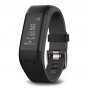 Opaska fitness Garmin Vivosmart HR+ Black/Shark Fin Gray - Regular