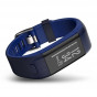 Opaska fitness Garmin Vivosmart HR+ Midnight Blue/Bolt Blue - Regular