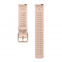 Pasek Polar Silicone 20 mm Pink-Rose Gold - rozmiar S-L