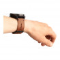 Pasek Suunto 24 mm Urban 2 Leather Brown Black - rozmiar M