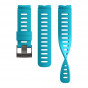 Pasek Suunto 22 mm Dive Silicone Aqua Blue - rozmiar S+M