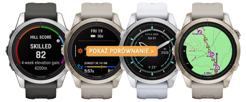 Porównanie zegarków Garmin Fenix 7S Pro i Epix Pro 2 42 mm