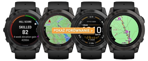 Porównanie zegarków Garmin Fenix 7X Pro i Epix Pro 2 51 mm