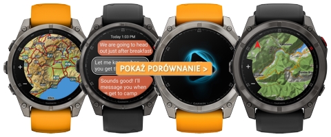 Porównanie zegarków Garmin Fenix serii 8 i 8 Pro