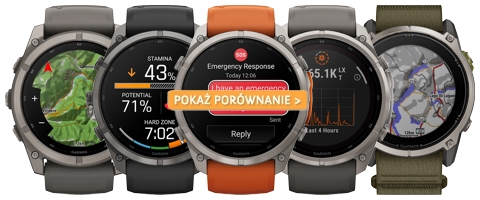 Porównanie Garmin Fenix serii 9 51 mm i Enduro 4