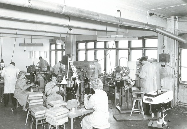 Fabryka Suunto w 1940 roku
