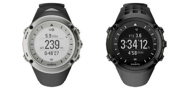 Zegarek Suunto Ambit - przykłady aplikacji Suunto Apps: licznik wspinaczkowy i czas maratonu