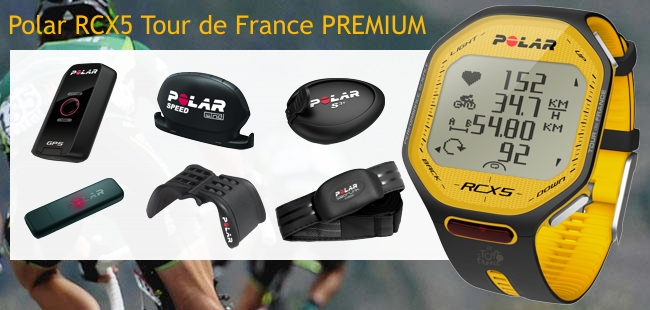 Komputer treningowy Polar RCX5 Tour de France Premium