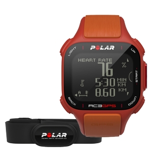 Komputer treningowy Polar RC3 GPS HR Red