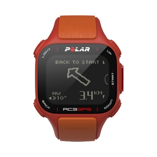 Komputer treningowy Polar RC3 GPS Red