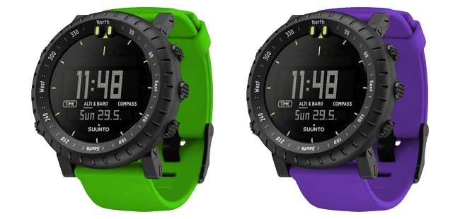 Zegarek Suunto Core Green Crush i Core Violet Crush