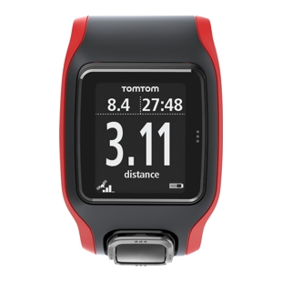 Zegarek sportowy TomTom Multi-Sport Cardio GPS Black Red