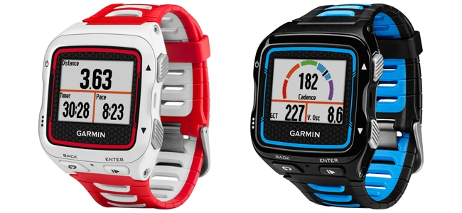 Zegarek sportowy Garmin Forerunner 920XT biało-czerwony i czarno-niebieski