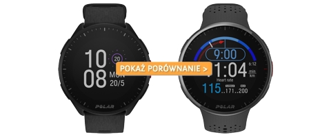 Porównanie zegarków Polar Pacer i Pacer Pro