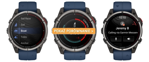 Porównanie zegarków Garmin Quatix 8 i Quatix 8 Pro